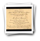 Cartão de funeral de José de Figueiredo