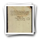 Minuta da carta do rei D. João III a Vasco de Pina dizendo que o cardeal seu irmão enviava o padre António de Sá, monge do Convento de São Vicente de Salamanca, ao Mosteiro de Santa Maria de Alcobaça para tomar o cargo da administração do dito mosteiro 